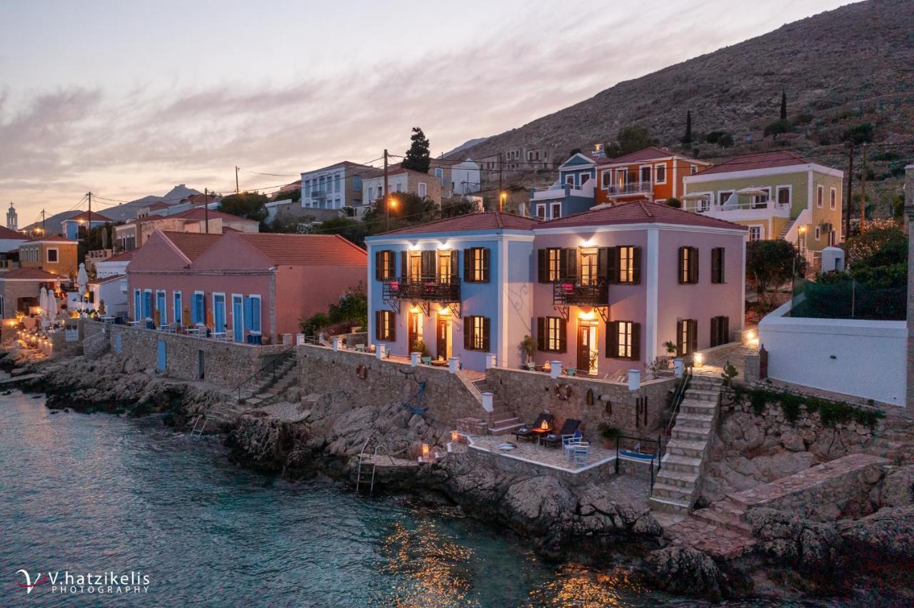 Villa Leleka Chalki Town Eksteriør bilde